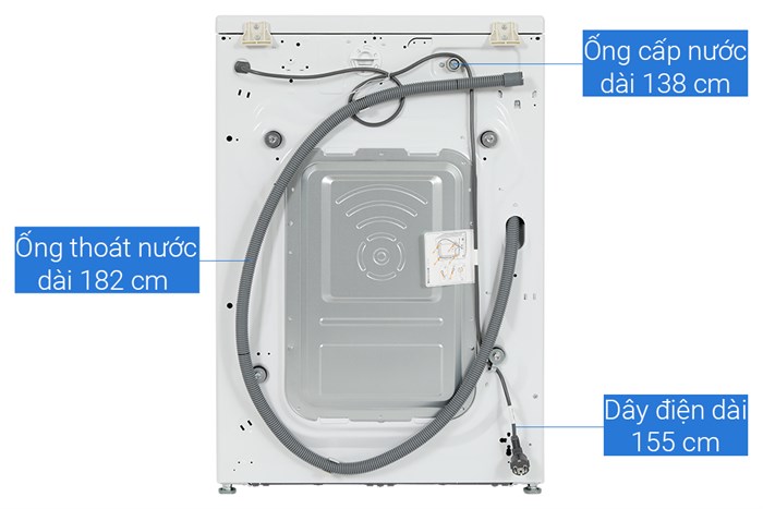 Máy giặt LG AI DD Inverter 15 Kg F2515STGW Màu Trắng