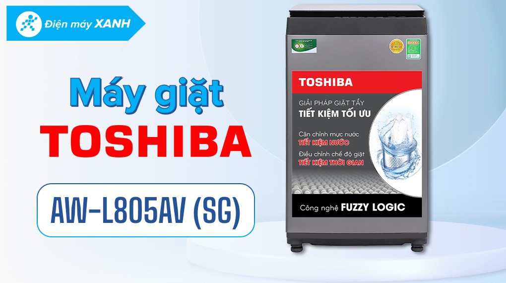 Máy giặt Toshiba 7 Kg AW-L805AV (SG)