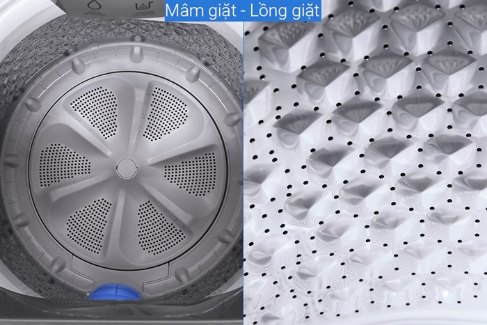 Máy giặt Toshiba 7 Kg AW-L805AV (SG) Màu Xám