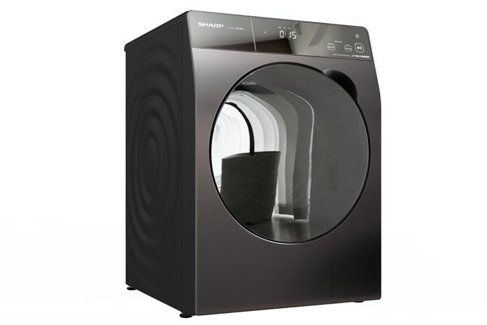 Máy giặt Sharp Inverter 10.5 Kg ES-FK1054PV-S Màu Đen