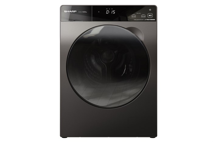 Máy giặt Sharp Inverter 10.5 Kg ES-FK1054PV-S Màu Đen
