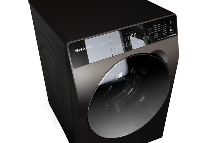 Máy giặt Sharp Inverter 10.5 Kg ES-FK1054PV-S Màu Đen