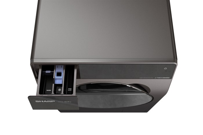 Máy giặt Sharp Inverter 10.5 Kg ES-FK1054PV-S Màu Đen