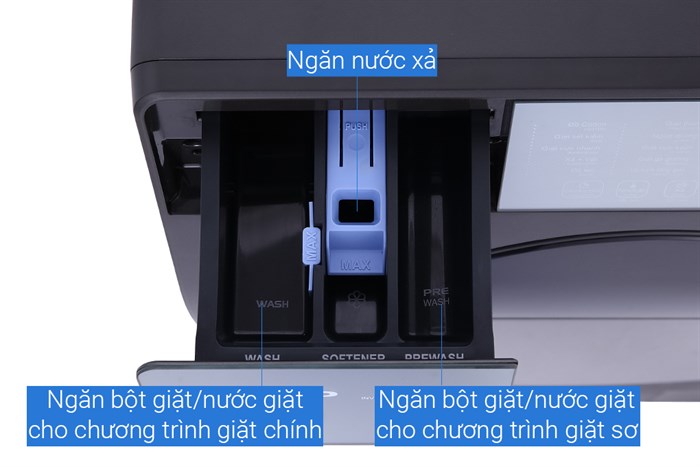 Máy giặt Sharp Inverter 10.5 Kg ES-FK1054SV-G Màu Xám