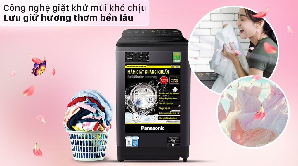 Máy giặt Panasonic 8.5 Kg NA-F85A9BRV - 18