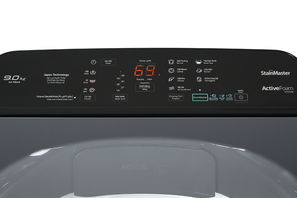 Máy giặt Panasonic 9 Kg NA-F90A9BRV chính hãng