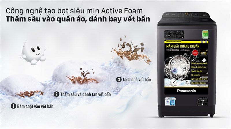 Máy giặt Panasonic 10 Kg NA-F100A9BRV - 15