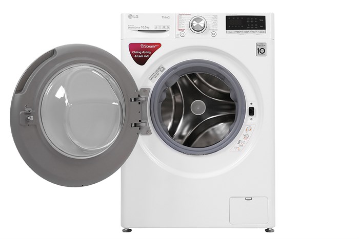 Máy giặt LG AI DD Inverter 10.5 kg FV1450S3W2 Màu Trắng