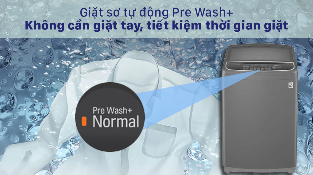 Máy giặt LG Inverter 13 kg T2313VSAB - Công nghệ Pre Wash+ | Home Best