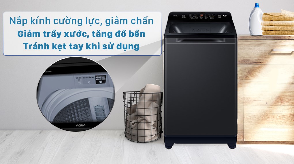 Máy giặt Aqua 8.8 kg AQW-FR88GT.BK - 4
