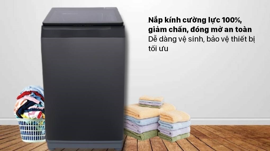Máy giặt Aqua 10 KG AQW-F100GT.BK - 6