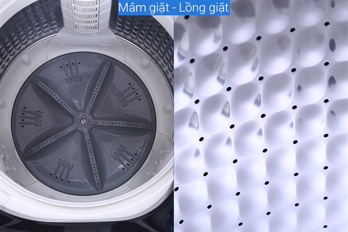 Máy giặt Aqua 10 KG AQW-F100GT.BK Màu Đen