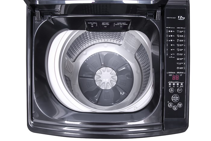 Máy giặt Aqua 12 kg AQW-FW120GT.BK Màu Đen