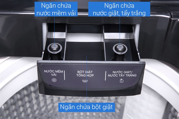 Máy giặt Aqua 12 kg AQW-FW120GT.BK Màu Đen