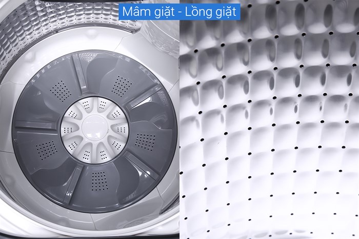 Máy giặt Aqua 12 kg AQW-FW120GT.BK Màu Đen