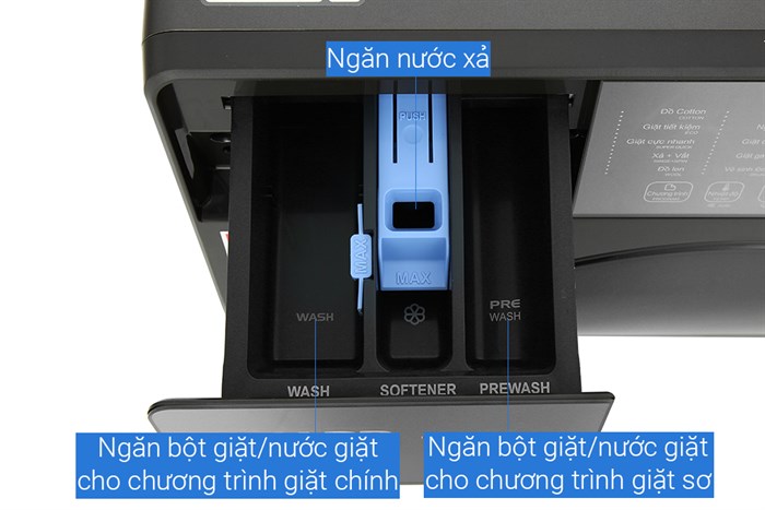 Máy giặt Sharp Inverter 12.5 Kg  ES-FK1252SV-G