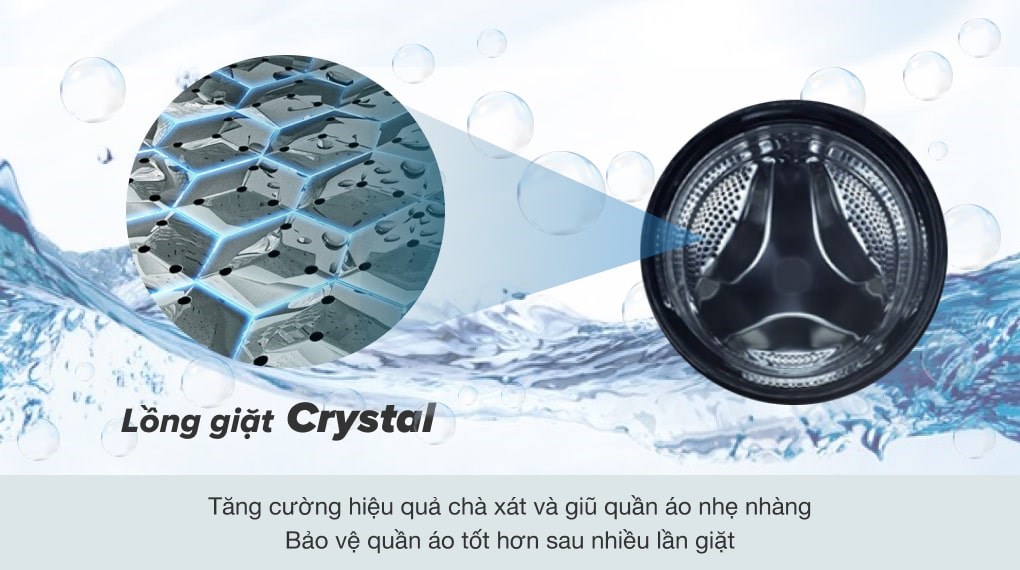 Máy giặt Casper Inverter 12.5 kg  WF-125I140BGB