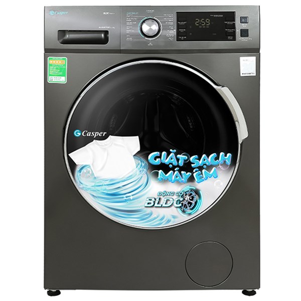 Máy giặt Casper Inverter 10.5 kg WF-105I150BGB