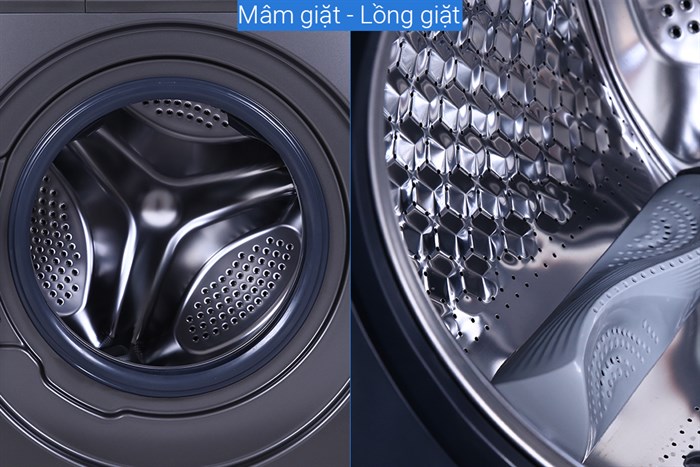 Máy giặt Casper Inverter 9.5 kg WF-95I140BGB Màu Ghi