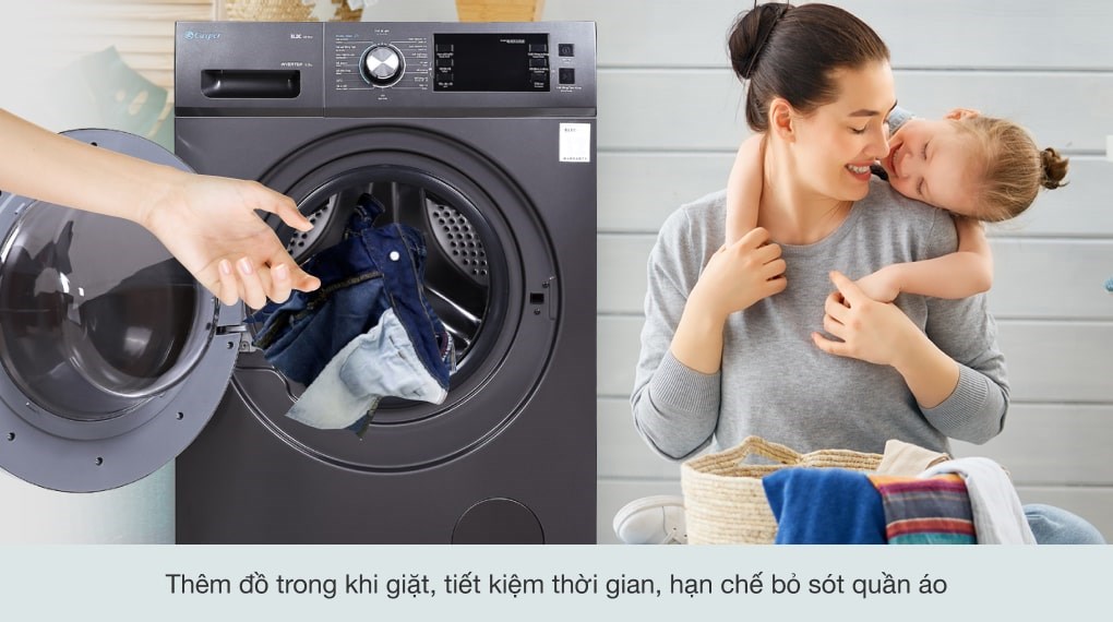 Máy giặt Casper Inverter 8.5 kg WF-85I140BGB - 16