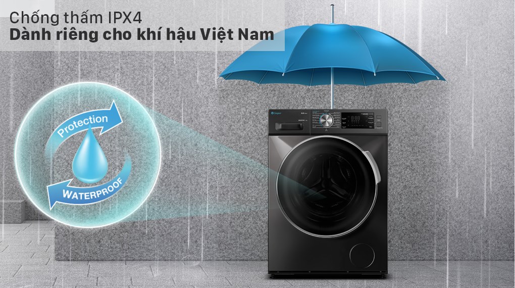 Máy giặt Casper Inverter 8.5 kg WF-85I140BGB - 13