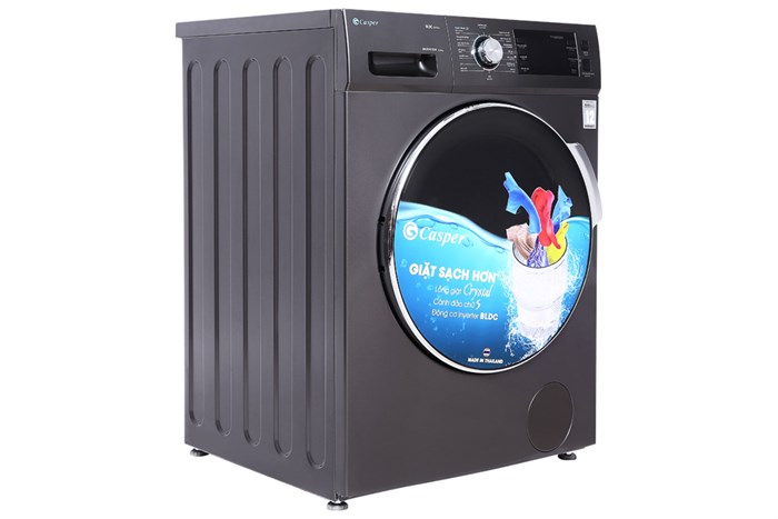 Máy giặt Casper Inverter 8.5 kg  WF-85I140BGB Màu Ghi
