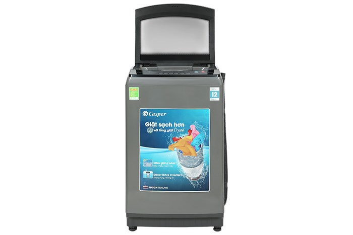 Máy giặt Casper Inverter 9.5 kg WT-95I68DGA Màu Ghi