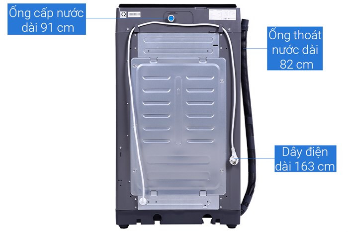 Máy giặt Casper 7.5 kg WT-75N70BGA Màu Ghi