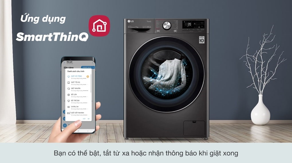 Máy giặt LG AI DD Inverter 11 kg FV1411S3B