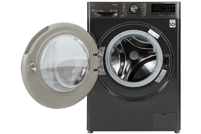 Máy giặt LG AI DD Inverter 11 kg FV1411S3B Màu Đen