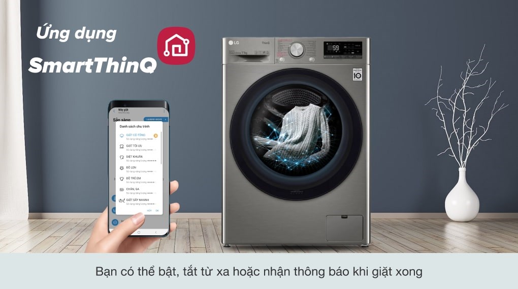 Máy giặt LG AI DD Inverter 11 kg FV1411S4P