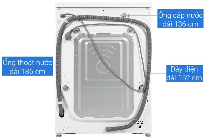 Máy giặt LG  Inverter 11 kg FV1411S5W Màu Trắng