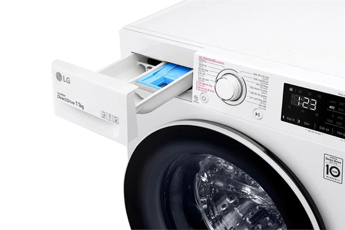 Máy giặt LG AI DD Inverter 10 kg FV1410S5W Màu Trắng