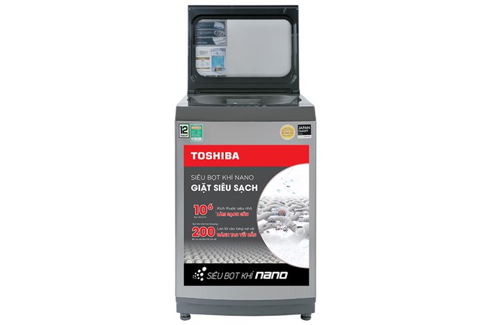Máy giặt Toshiba Inverter 12 kg AW-DUK1300KV(SG) Màu Xám