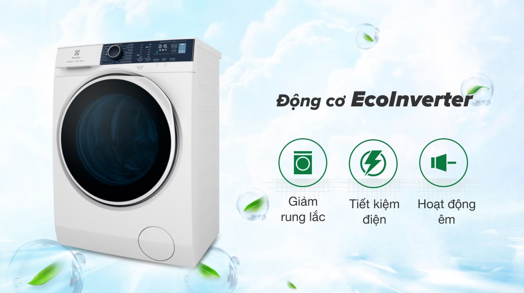 Máy giặt Electrolux Inverter 9 kg EWF9024P5WB - Công nghệ EcoInverter
