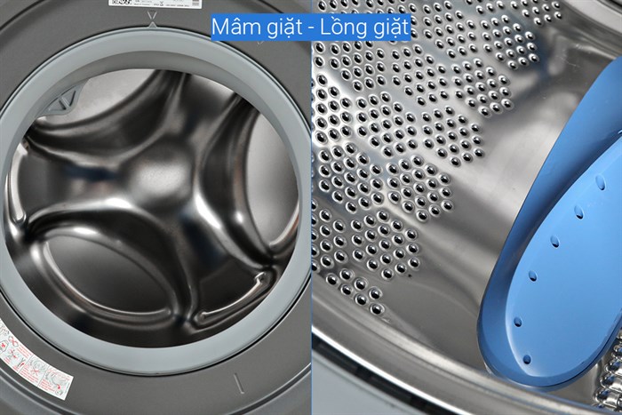 Máy giặt Electrolux UltimateCare 500 Inverter 9 kg EWF9024P5SB Màu Xám