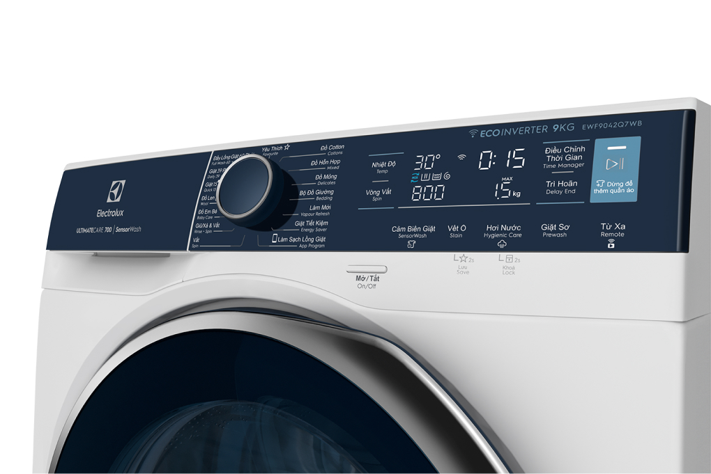 Máy giặt Electrolux Inverter 9 kg EWF9042Q7WB giá rẻ