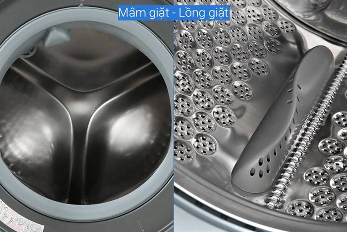 Máy giặt Electrolux UltimateCare 700 Inverter 9 kg EWF9042R7SB Màu Xám