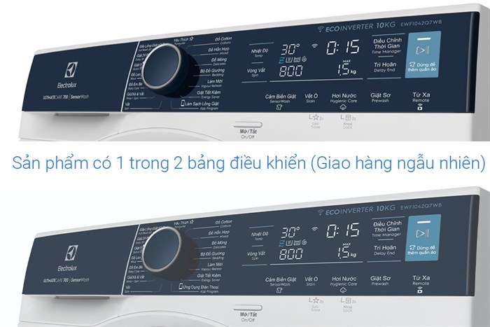 Máy giặt Electrolux UltimateCare 700 Inverter 10 kg EWF1042Q7WB Màu Trắng