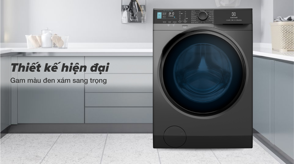 Máy giặt Electrolux Inverter 10 kg EWF1042R7SB - Thiết kế sang trọng