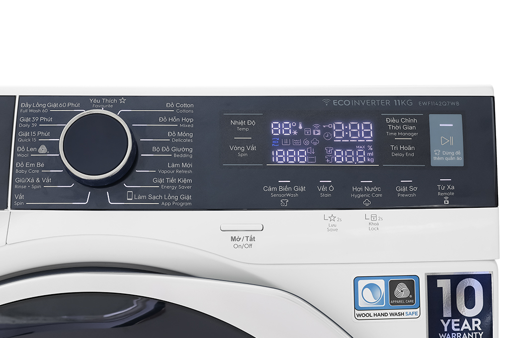 Máy giặt Electrolux Inverter 11 kg EWF1142Q7WB giá rẻ