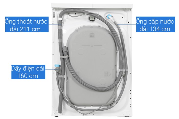 Máy giặt Electrolux UltimateCare 700 Inverter 11 kg EWF1142Q7WB Màu Bạc