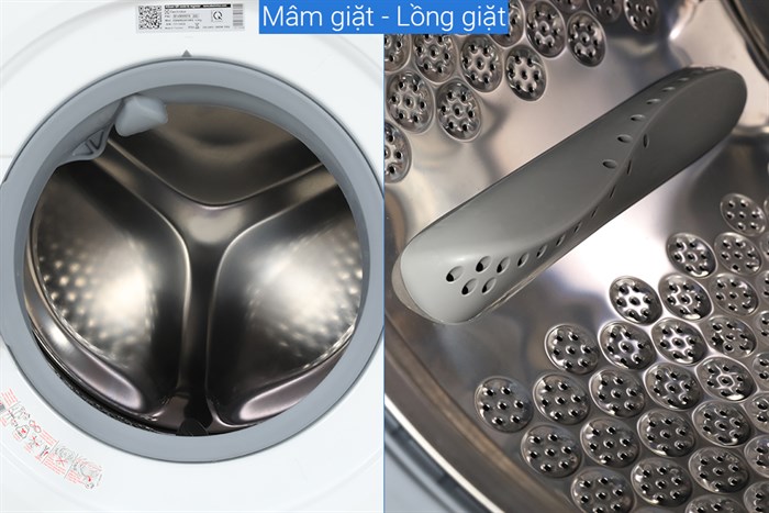 Máy giặt sấy Electrolux UltimateCare 500 Inverter giặt 9 kg - sấy 6 kg EWW9024P5WB Màu Trắng