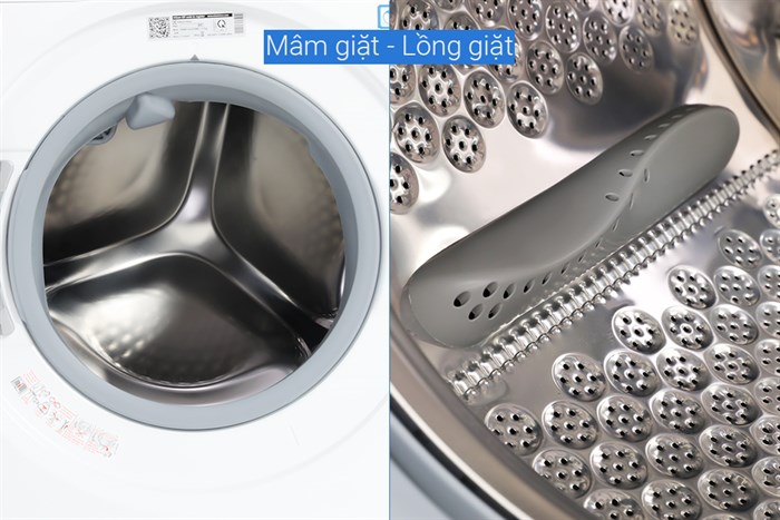 Máy giặt sấy Electrolux UltimateCare 700 Inverter giặt 11 kg - sấy 7 kg EWW1142Q7WB Màu Trắng