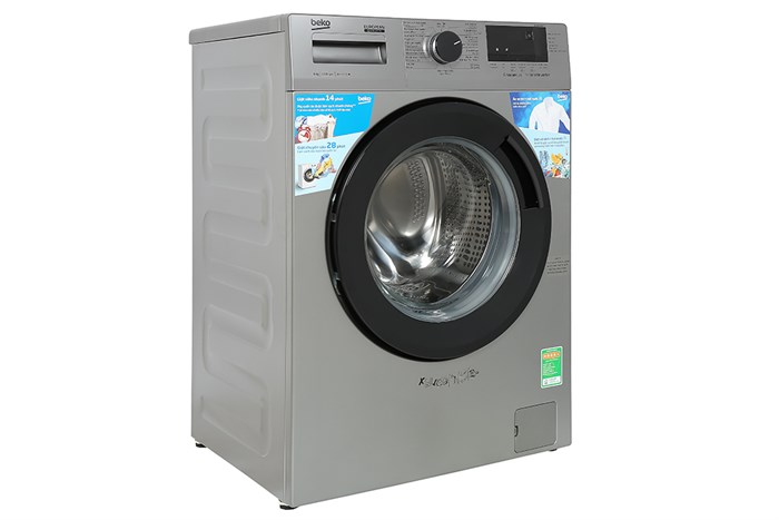 Máy giặt Beko Inverter 8 kg WCV8614XB0STS Màu Xám
