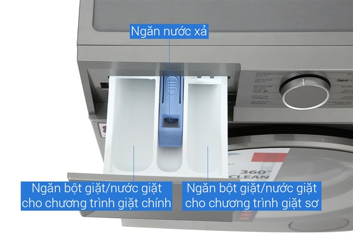 Máy giặt Toshiba Inverter 8.5 kg TW-BL95A4V(SS) Màu Xám