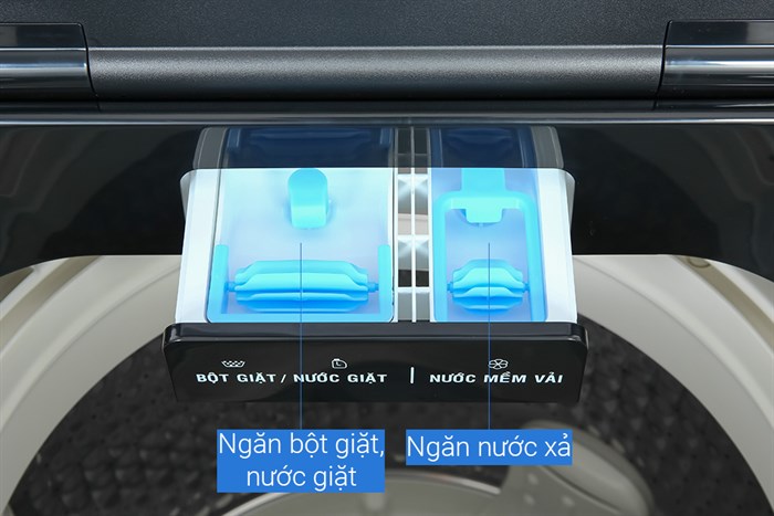 Máy giặt Aqua Inverter 10 KG AQW-DR101GT BK Màu Đen