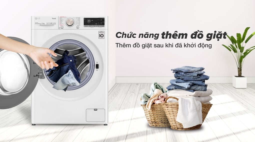 Máy giặt LG Inverter 13 kg FV1413S3WA