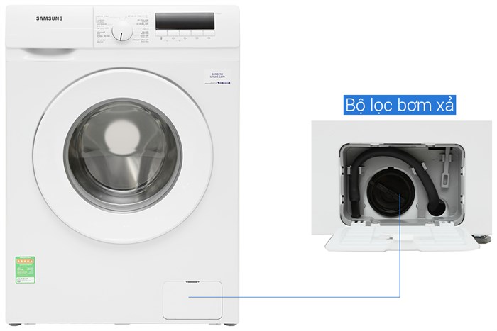 Máy giặt Samsung Inverter 9 kg WW90T3040WW/SV Màu Trắng