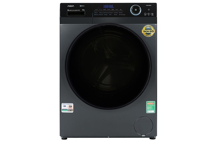 Máy giặt Aqua Inverter 9 kg AQD- D902G BK Màu Đen